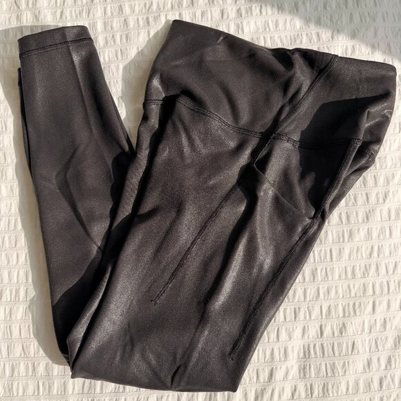 lululemon athletica High-Rise Tights in shiny black - Picture 3 of 14